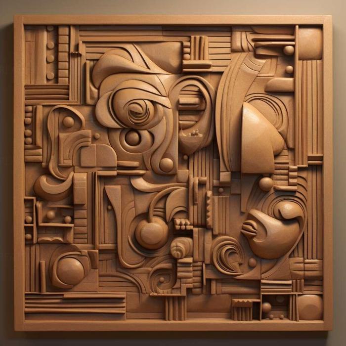 نموذج ثلاثي الأبعاد لآلة CNC 3D Art 